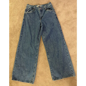 Levis Jeans Women's 25 Blue 94 Baggy Wide Leg Vintage Inspired